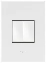 Legrand Arteor P2242WWH 2Lever 2way Switch 2X4 White