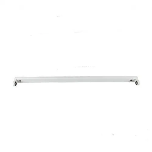 Brightstar FTL054 WH T8 Led Pvc Open Channel Fitting Wired For Led Tubes